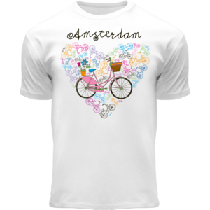 Fox Originals Kinder T-Shirt - Amsterdam - Fiets