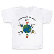 Nijntje (c) T-Shirt Miffy - Around the world