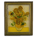 Typisch Hollands Magnet polystone Sonnenblumen - Vincent van Gogh