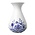 Heinen Delfts blauw Delfts blauw vaasje bloemschildering  klein 14 cm