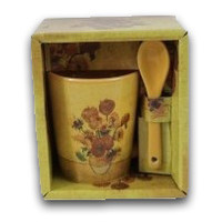 Memoriez Vincent van Gogh Espresso Cup - Sunflowers