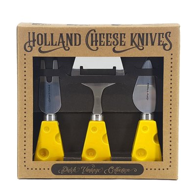 Typisch Hollands Käsemesser - in Geschenkverpackung (Käsemotiv)