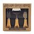 Typisch Hollands Cheese knives - in gift packaging (wood) Holland Amsterdam