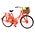 Typisch Hollands Miniature bike - Orange (Amsterdam) 13.5 cm