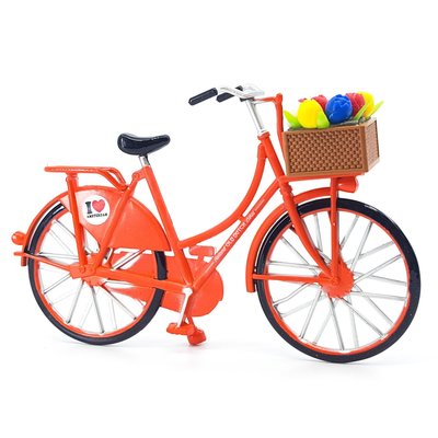 Matix Miniatuurfiets - Oranje  (Amsterdam) 13.5cm