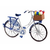 Typisch Hollands Miniature bicycle - Delft Blue (Holland) 13.5cm