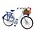 Matix Miniaturfahrrad – Delfter Blau – (Niederlande) 13,5 cm
