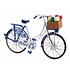 Typisch Hollands Miniatuurfiets -  Delftsblauw  (Holland) 13.5cm