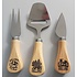 Matix Cheese knives - in gift packaging (wood) Holland Amsterdam