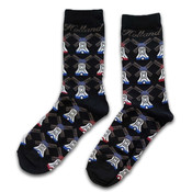 TTD Gifts Women's Socks - Mills Red / White / Blue
