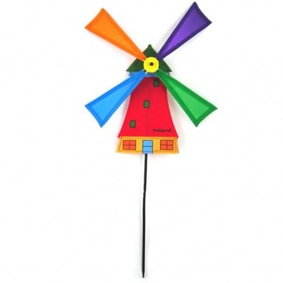 Matix Windmill on stick - Red