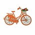 Typisch Hollands Magnet Metall Fahrrad Orange Amsterdam