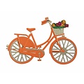 Typisch Hollands magnet metal bicycle orange Amsterdam