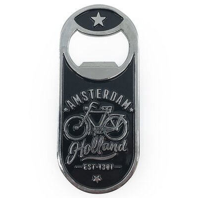 Typisch Hollands Magnetische opener - Dutch Classics - Holland Amsterdam - Fiets