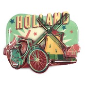 Typisch Hollands Magnet Vintage Holland windmill