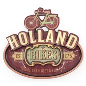 Typisch Hollands Magneet Vintage Holland Bikes Red