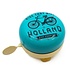 Typisch Hollands Bicycle bell Amsterdam - Blue - Bicycle decoration