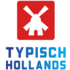 Typisch Hollands Magnet - Niederländische Flagge - Windmühlenlandschaft