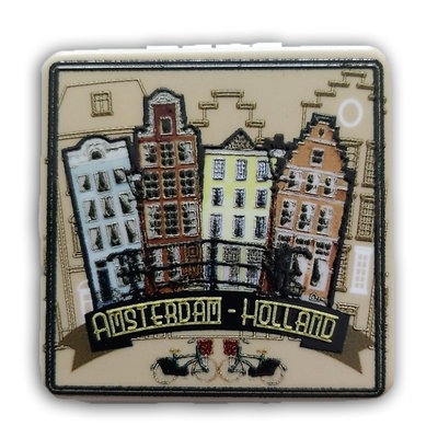 Typisch Hollands Spiegelbox Fassadenhäuser Holland - Amsterdam