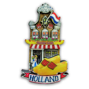 Typisch Hollands Magnet facade house - Klompen-Shop