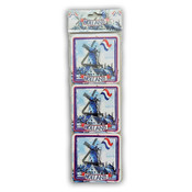 Typisch Hollands Coasters 6 pieces - Windmills - Holland