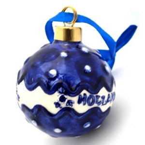 Matix Christmas bauble (Delft Blue)