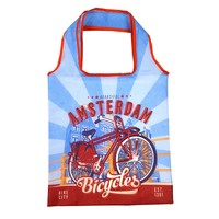 Matix Opvouwbaar tasje Amsterdam Vintage blauw