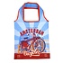 Typisch Hollands Faltbare Tasche Amsterdam Vintage blau