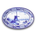 Heinen Delftware Servierplatte (Auflaufform) Delft Blue