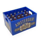 Typisch Hollands Magnetöffner - Bierkiste - Dutch Classics - Amsterdam-Blau