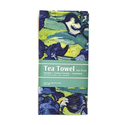Typisch Hollands Tea towel - Irises - Van Gogh