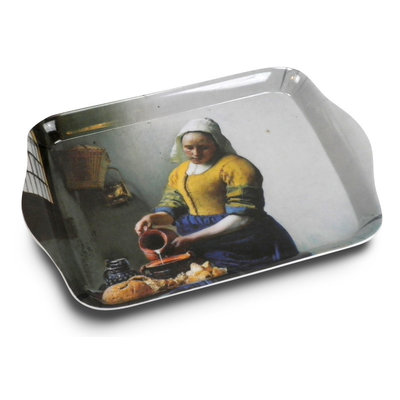 Typisch Hollands Mini tray of Vermeer's Milkmaid