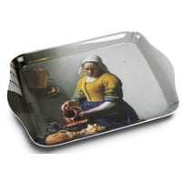 Typisch Hollands Mini tray of Vermeer's Milkmaid