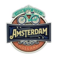 Matix Magneet - Vintage Amsterdam Join The Ride