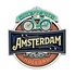 Typisch Hollands Magnet - Vintage Amsterdam Mach mit