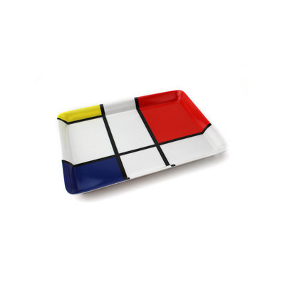 Typisch Hollands Kleines Tablett - Piet Mondrian