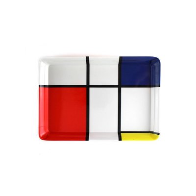 Typisch Hollands Kleines Tablett - Piet Mondrian