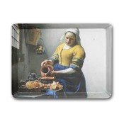 Typisch Hollands Dienblad van het Melkmeisje van Vermeer