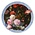 Heinen Delftware Wandplatte Stillleben mit Blumen