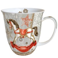 Typisch Hollands Christmas mug Rocking horse - Christmas