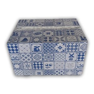 Typisch Hollands Gift boxes pack of 10 pieces - Delft blue - Christmas gift box