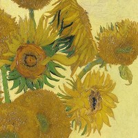 Typisch Hollands Servetten - van Gogh - Zonnebloemen