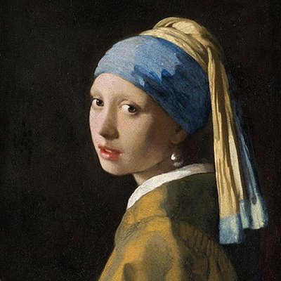 Typisch Hollands Servietten - Das Mädchen mit dem Perlenohrring