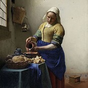 Typisch Hollands Servietten das Milchmädchen - Vermeer