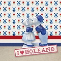 Typisch Hollands Napkins I Love Holland (Red-White-Blue)