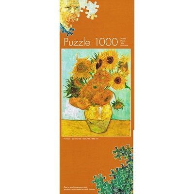 Typisch Hollands Puzzle in tube - Vincent van Gogh - Sunflowers - 1000