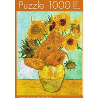 Typisch Hollands Puzzle in der Röhre - Vincent van Gogh - Sonnenblumen - 1000