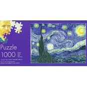 Typisch Hollands Puzzel in koker - Vincent van Gogh - Sterrennacht- 1000 stukjes