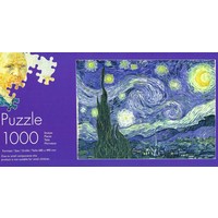 Typisch Hollands Puzzle in Tube - Vincent van Gogh - Sternennacht - 1000 Stück