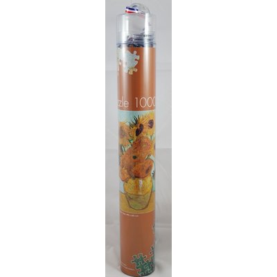 Typisch Hollands Puzzle in tube - Vincent van Gogh - Sunflowers - 1000